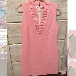 NWOT Lilly Pulitzer Pink Tisbury Shift sz M